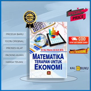 Jual Buku Matematika Terapan Untuk Ekonomi Karya Pengarang M. Nur ...