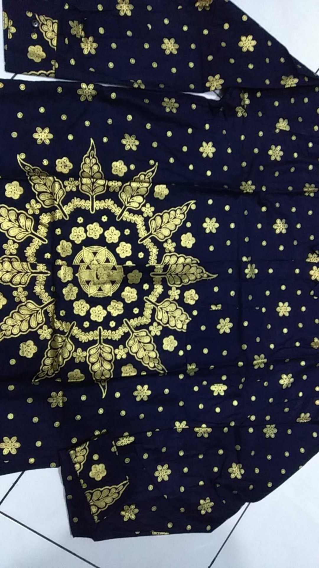 Batik Couple Keluarga Sania Ruffle Ori Ndoro Jowi Dnt Matahari Hitam