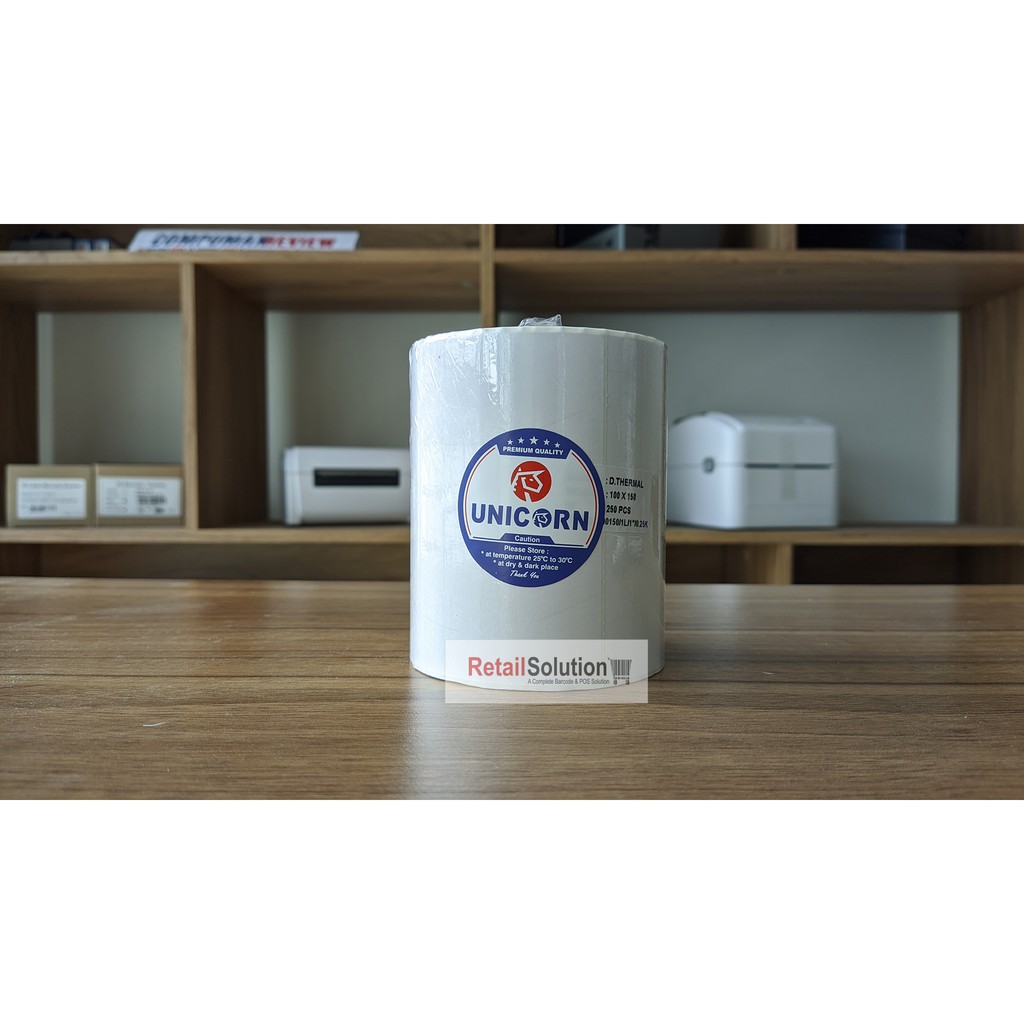 Label Stiker Resi Thermal 100x150 mm / 100 x 150 mm / 100x150mm 250pcs