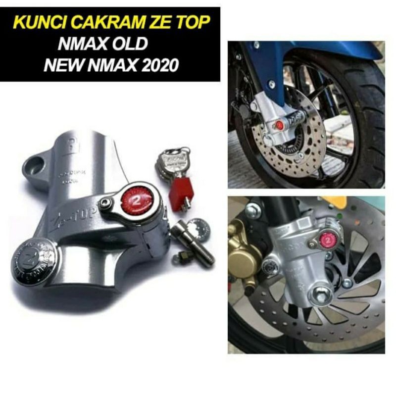 Gembok cakram Nmax zetop