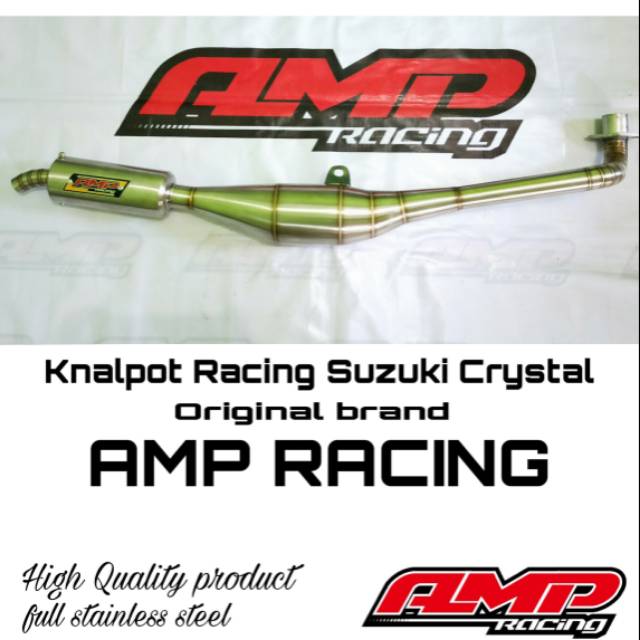 Knalpot Crystal - Knalpot Suzuki Crystal full stainless