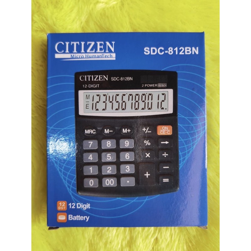 

kalkulator citizen 12 digit type 812bn