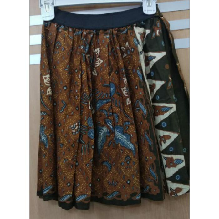Rok Batik Sogan Rok Batik Pendek