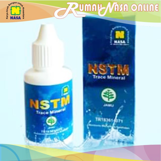 dijamin ori NSTM Trace Mineral Nasa Obat Tetes Herbal Untuk Kesehatan nasa