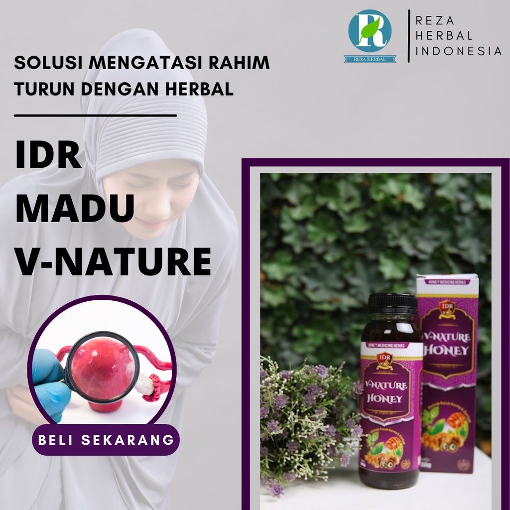 Obat Rahim Turun - IDR Madu V-Nature
