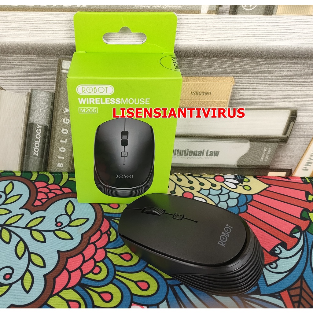 Mouse Wireless Robot M205 M 205 Mouse Robot Optical Murah dan Bagus