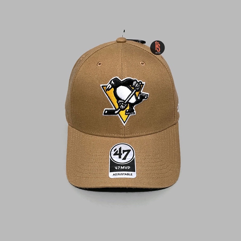 TOPI ORIGINAL 47 MVP PITTSBURGH PENGUINS SNAP CAMEL