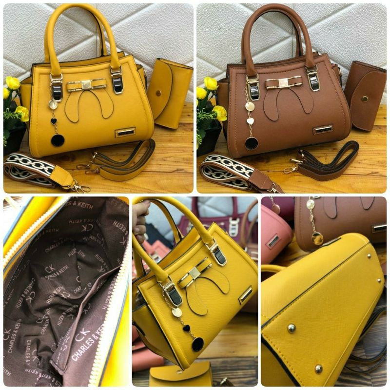 tas wanita CK shoulder bag pesta cantik mewah ibu 2kondangan arisan pengajian