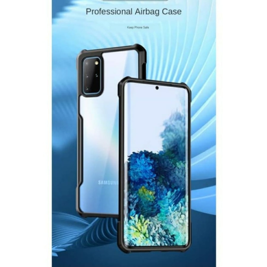 SAMSUNG S10 LITE/SAMSUNG NOTE 10 LITE CASE BUMPER IPAKY BENING HARDCASE TRANPARANT