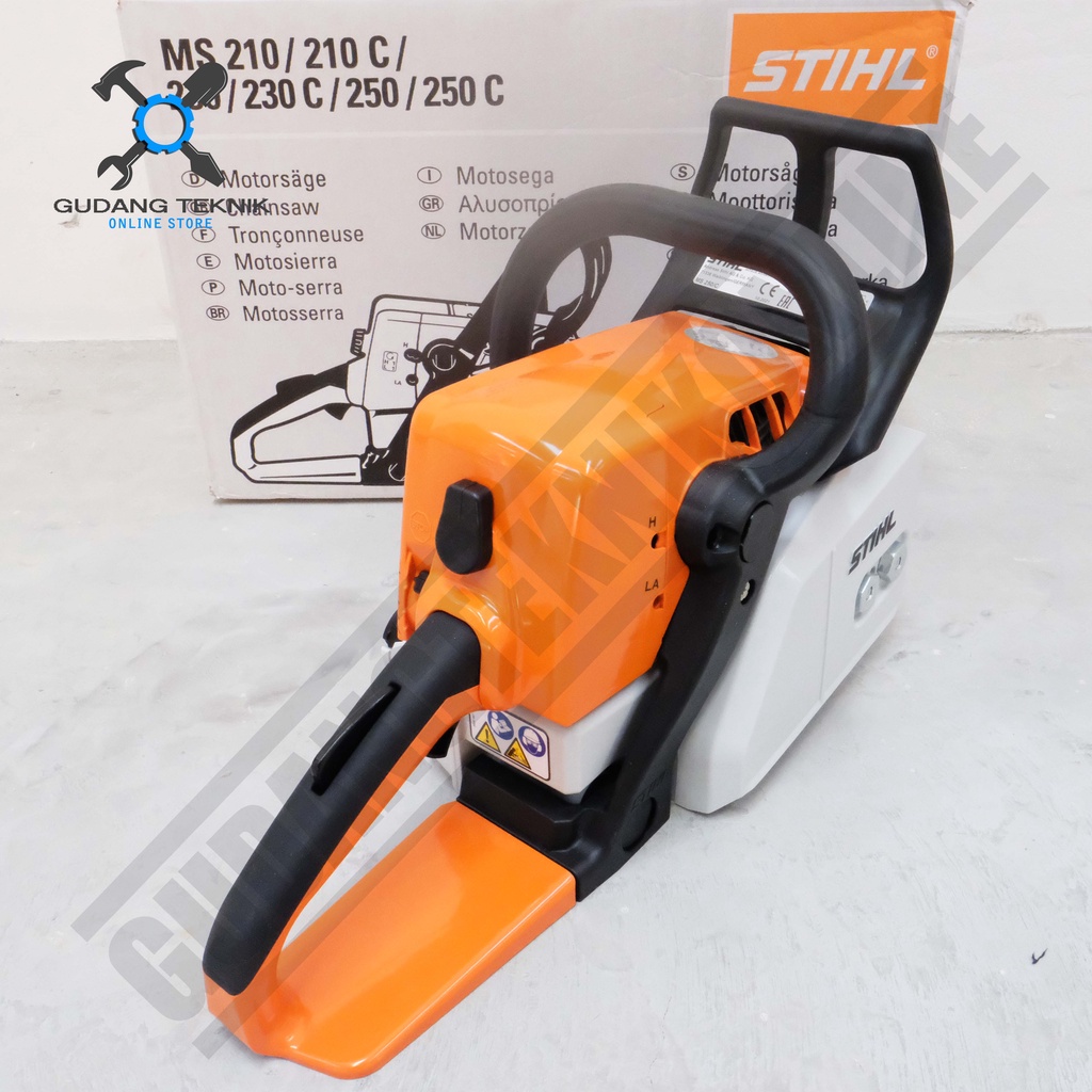 Chainsaw Mesin Gergaji Kayu Chainsaw Stihl MS 250 20inch Bar Gigi MS250