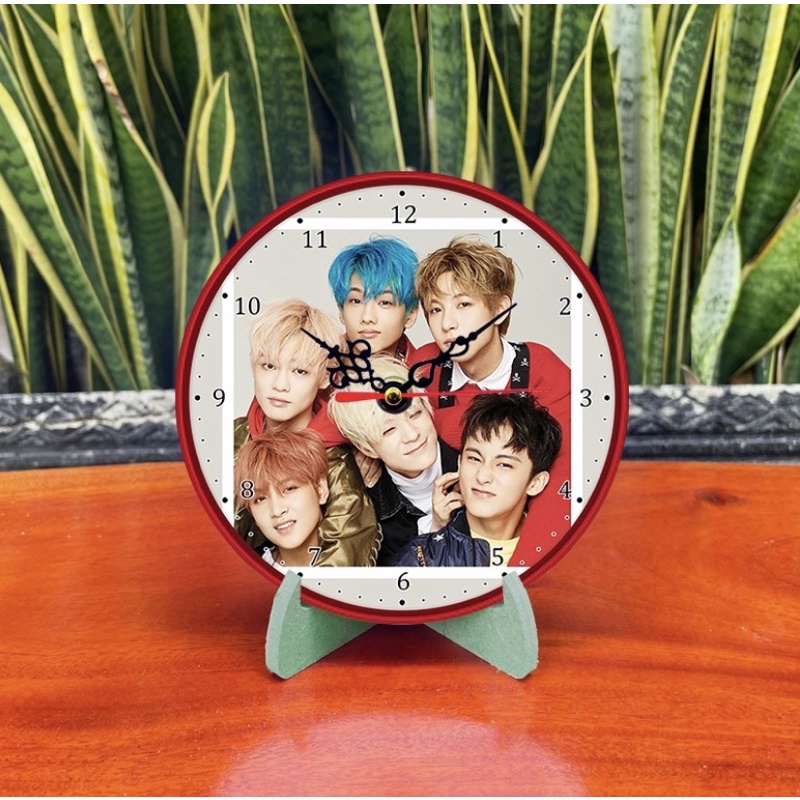 Jam Motif NCT DREAM hiasan rumah kamar ruangan jam nct