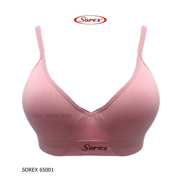 Bh Bra Sorex 65001 (CUP SEDANG) Polos | Bra Busa Tanpa Kawat Termurah