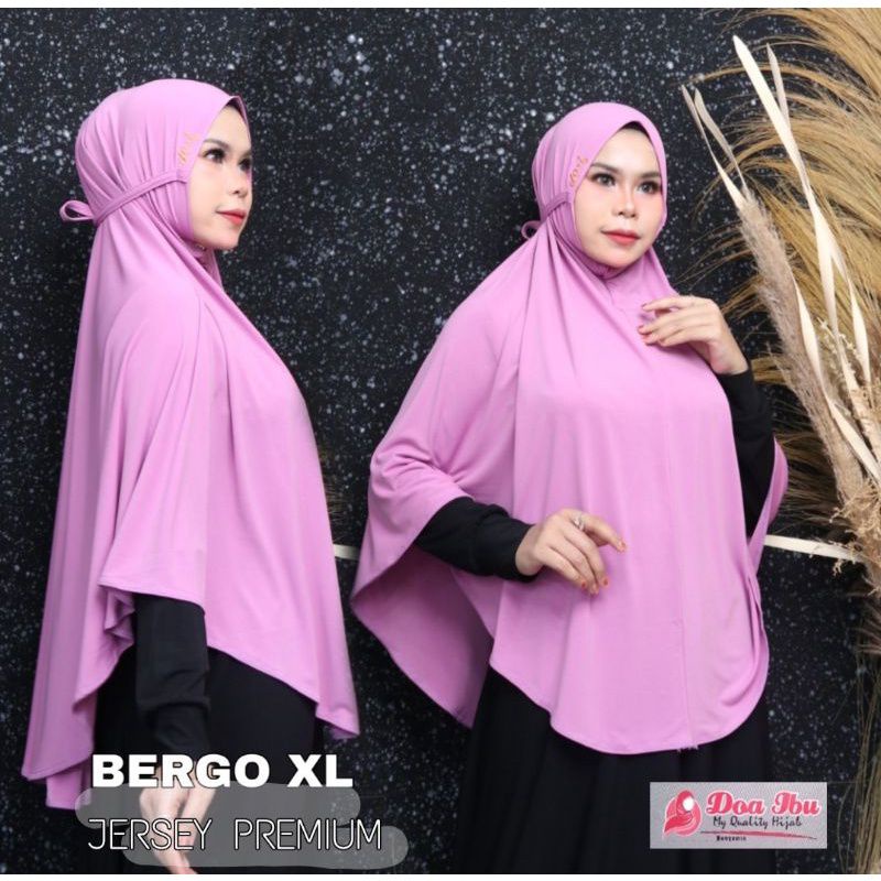 SailaHijab BERGO MARYAM XL ORIGINAL DOA IBU
