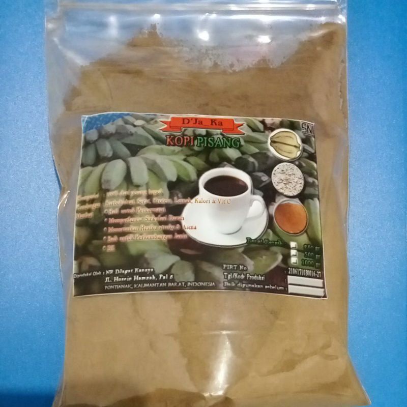 Kopi Pisang Kepok 500gr