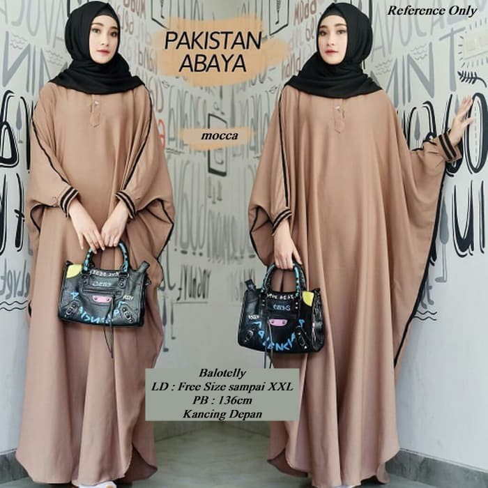 Baju Gamis Jumbo | Pakistan Abaya | Gamis Wanita Muslim