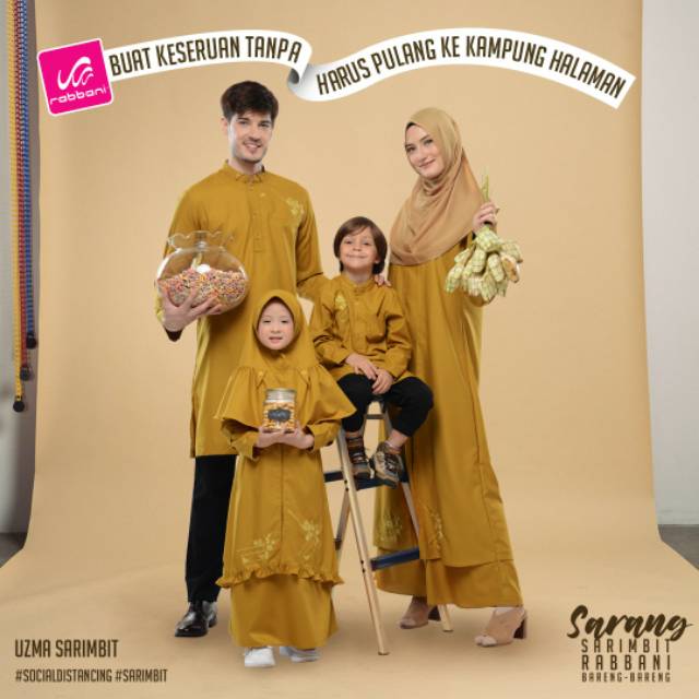 Baju Muslim Couple Keluarga Rabbani BAJUKU Baju Muslim Couple Keluarga Rabbani BAJUKU