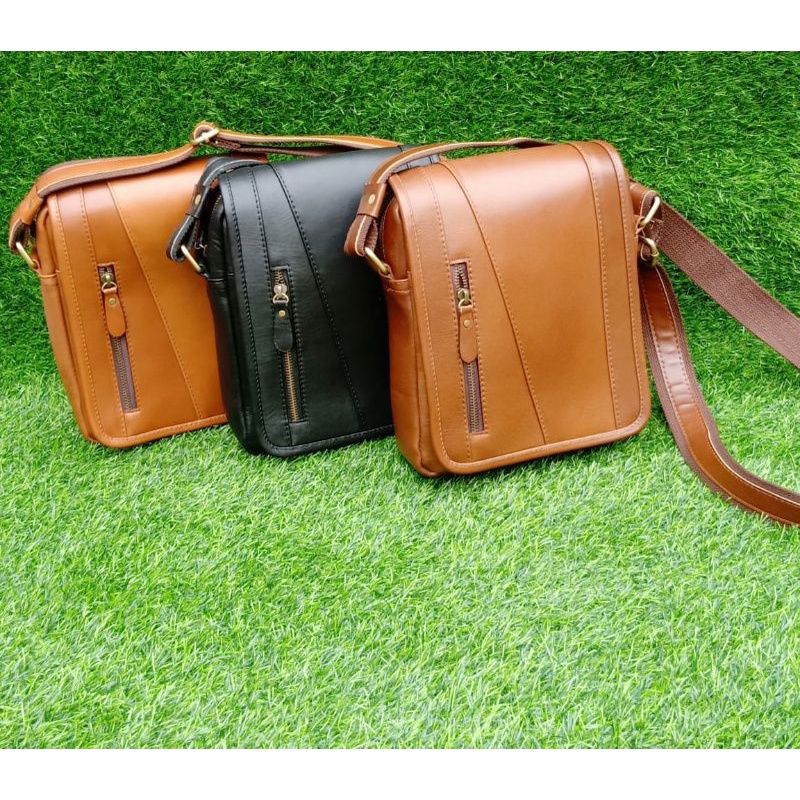 tas pria kulit/tas slempang pria/tas kulit asli/tas asli kulit