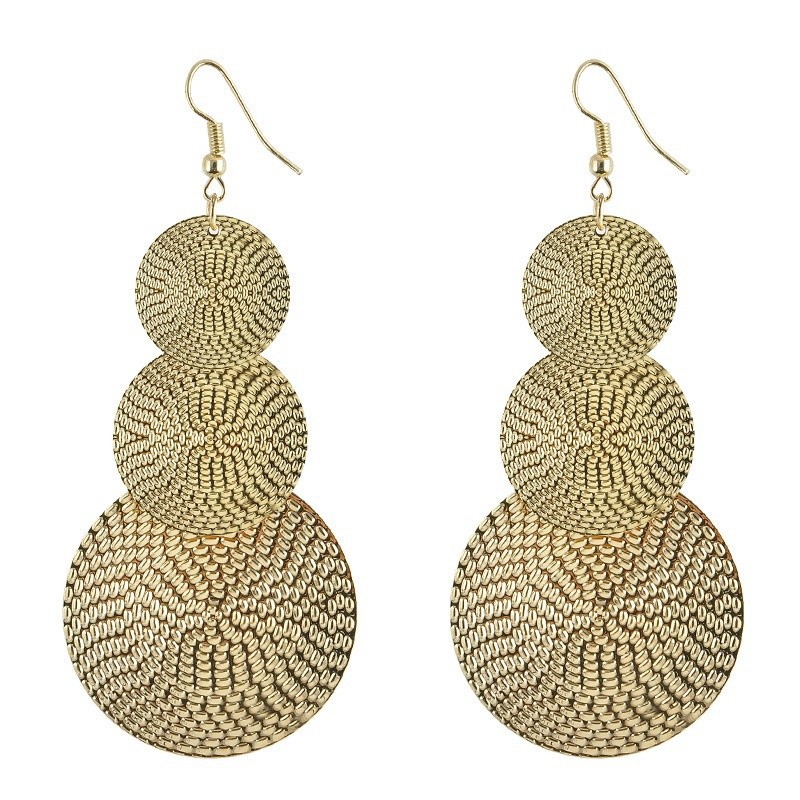 ANTING  CUTIE Anting Kait Gantung Panjang Retro untuk Wanita