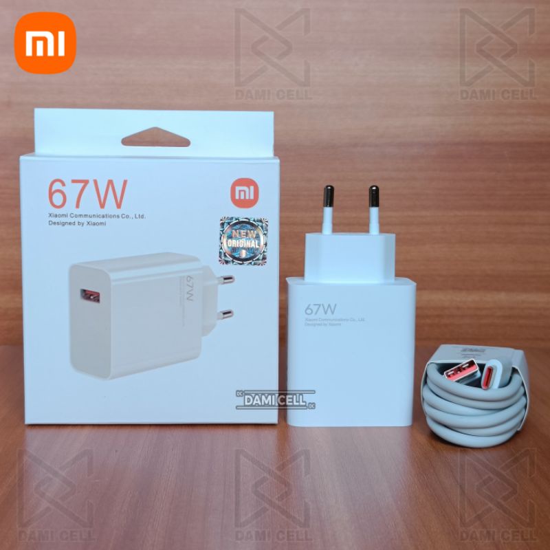 CHARGER XIAOMI TURBO 67W USB TYPE C ORIGINAL MDY-12-EH