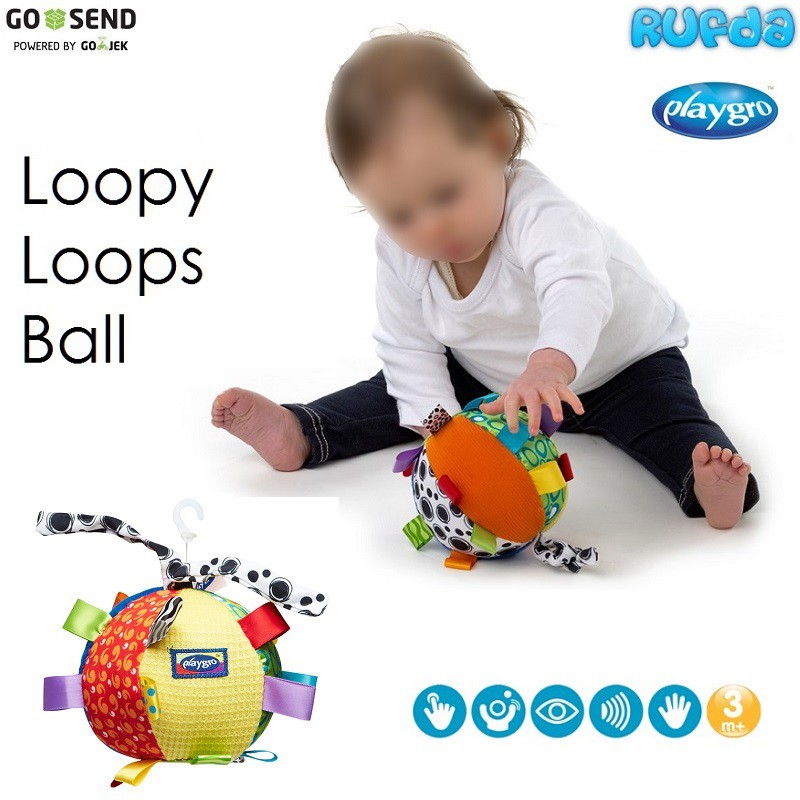 Playgro Loopy Loops Ball Bola Mainan Bayi