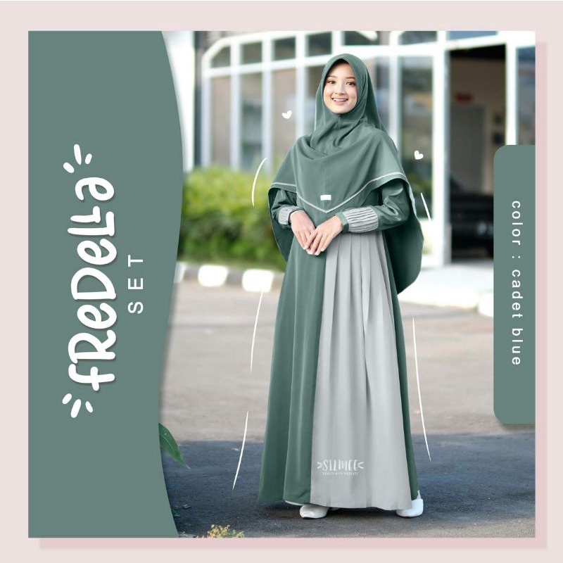 GAMIS LUCU TWO TONE FREDELLA BY SILMEE