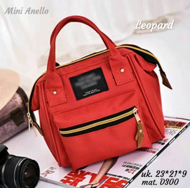 Orochimaru shop((BISA COD))TAS RANSEL 3in1 CEWEK PEREMPUAN ANELLO MINI