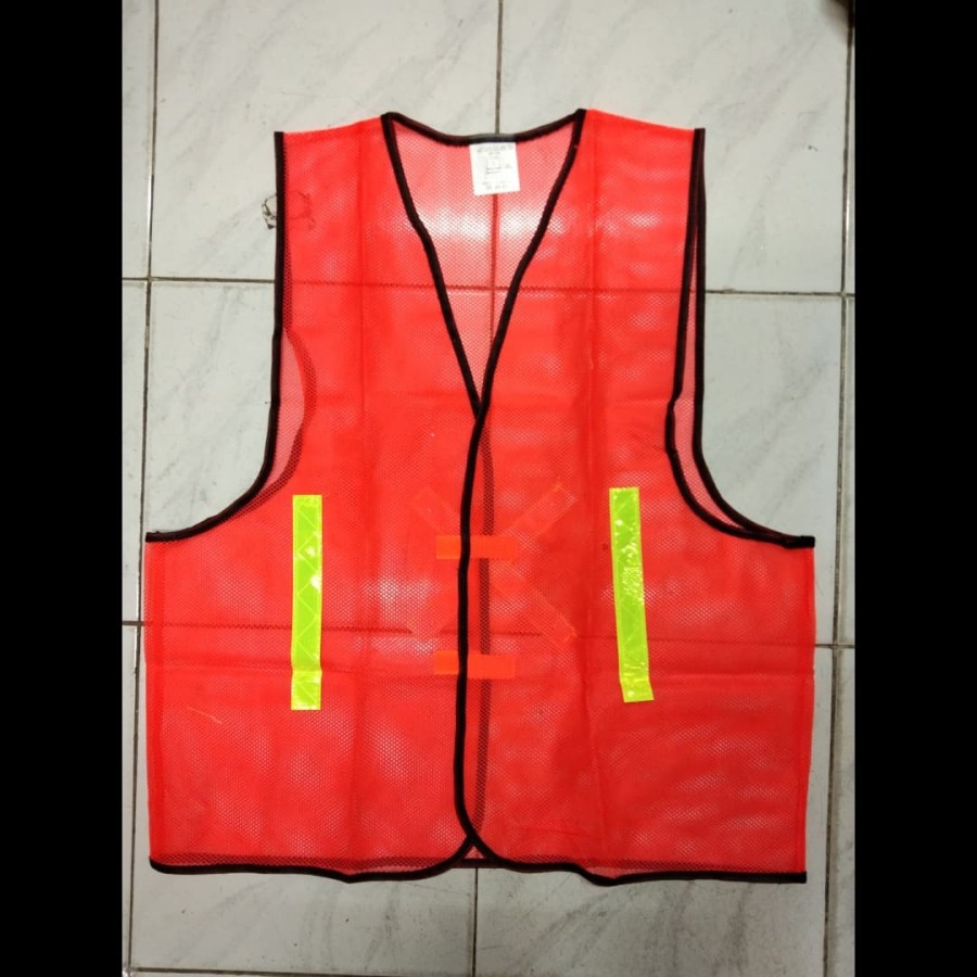 Rompi Proyek Jaring Vest X Gosave-Orange