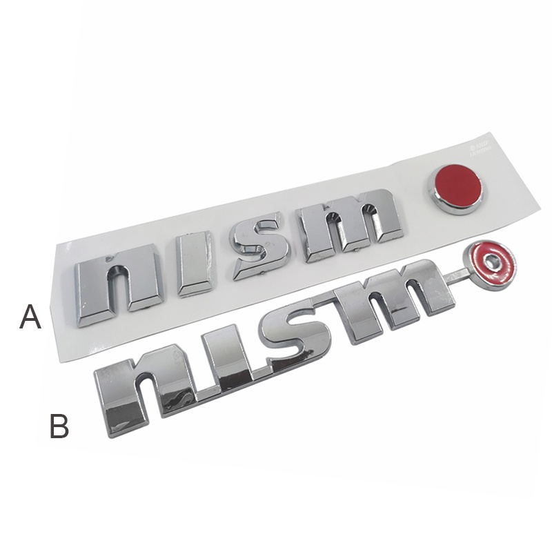 1pc Stiker Emblem Logo NISMO 3D Bahan ABS Untuk Fender Belakang Mobil NISSAN NISMO