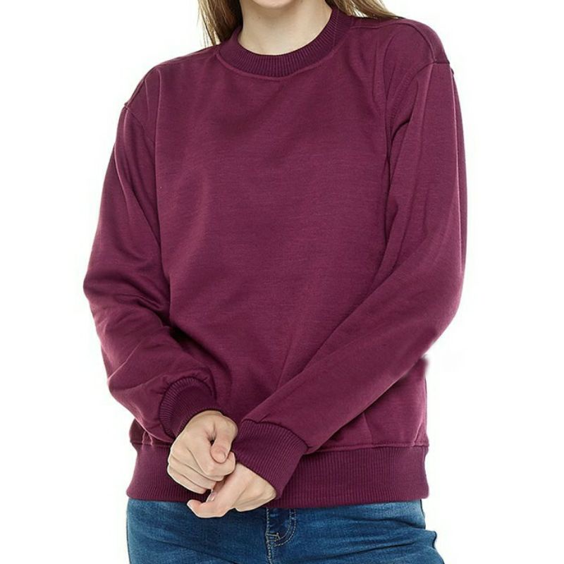 BASIC SWEATER BURGUNDY