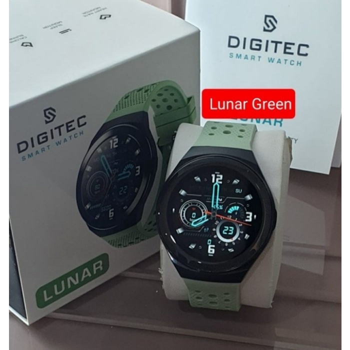 DIGITEC SMART WATCH Jam Tangan Pria Wanita DIGITEC LUNAR Original - Hijau