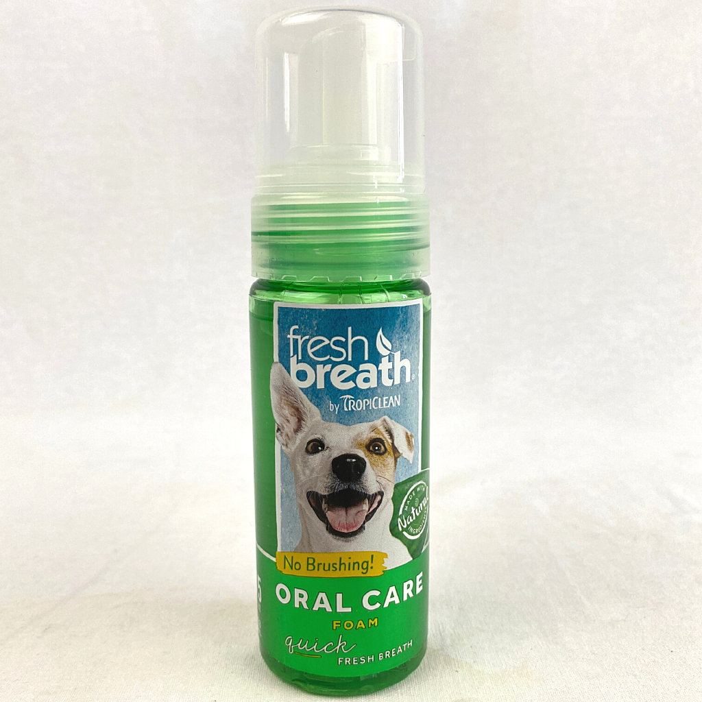 

TROPICLEAN Pembersih Gigi Anjing FRESHBREATH Mint Foam133ml