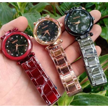 Cod Bayar Ditempat Jam Tangan Wanita GC Permata Diamond Kecil / Ready 3 Warna