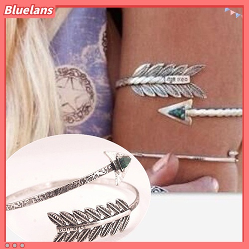 Gelang Bangle Spiral Tribal Panah Untuk Wanita