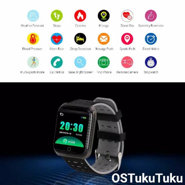 Inone Smartwatch IP67 Waterproof Activity Tracker and Touch Screen