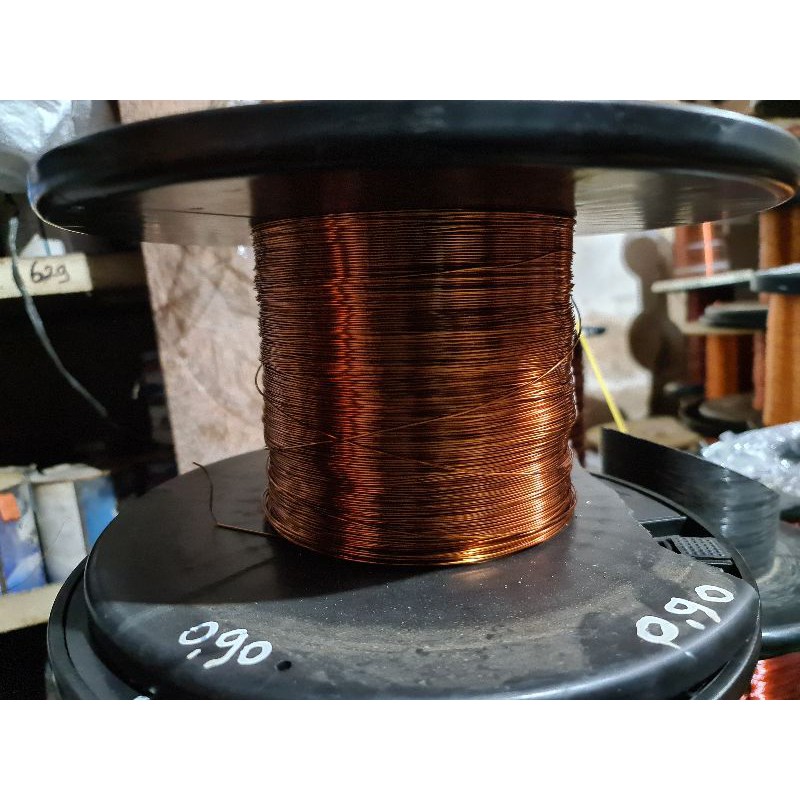 kawat tembaga email 0.85mm perkg kei biasa pew 155 derajat