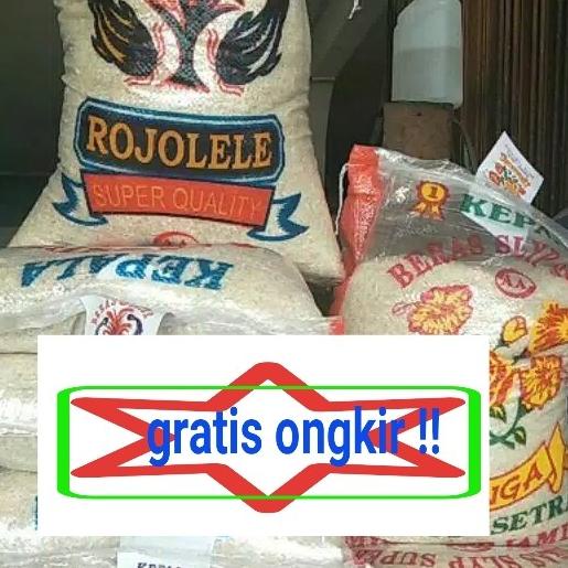 

✳ Beras cap merek Rojolele 10 kg pulen enak alami murah- GOSEND ◌