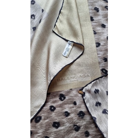  AUTHENTIC 100%  Preloved balenciaga silk scarf