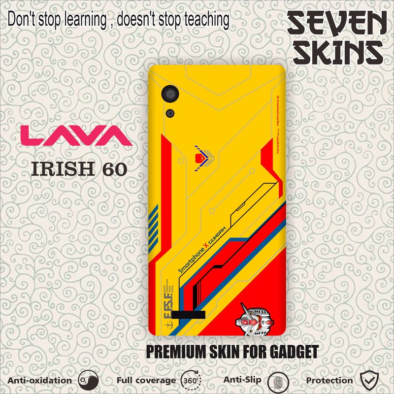 SKIN HANDPHONE LAVA IRIS 60 GUNDAM