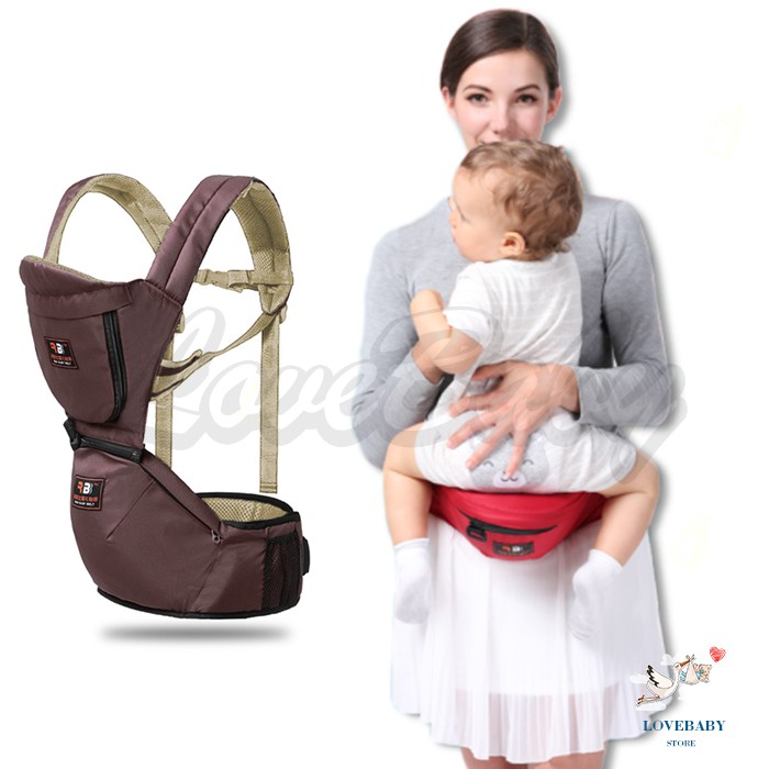 [1KG 2PCS] LBS Gendongan Bayi Depan Hipseat / Baby Carrier / Hipseat Bayi / Babylab