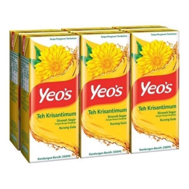 

Teh Yeos Chrysanthemum isi 6 kotak 250ml