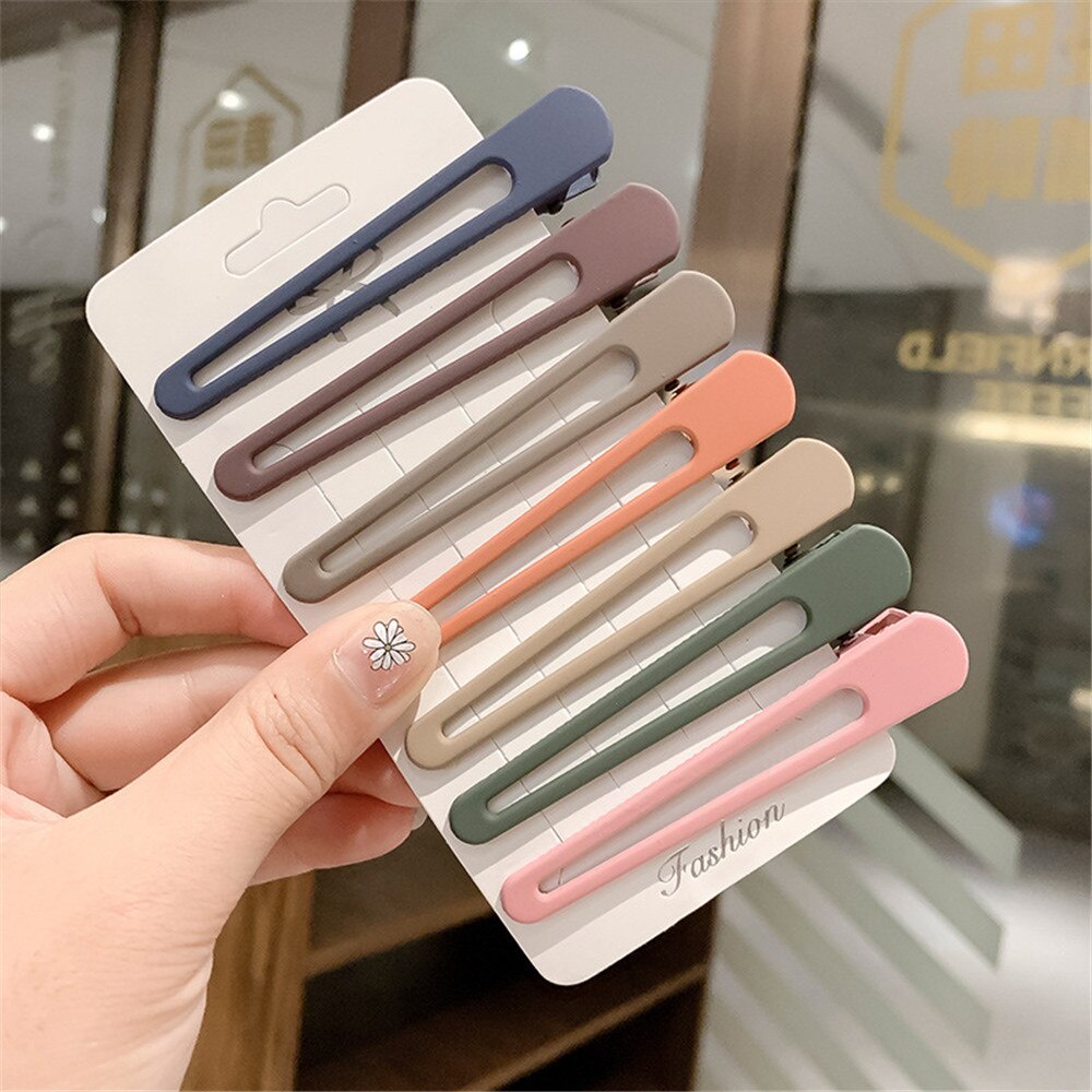 1 set Jepitan Rambut Korea Model Silang Lucu Aksesoris Rambut Hairpin Poni Import wanita Aksesoris