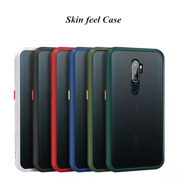 Oppo Reno 2F Soft Case Matte Colored Frosted