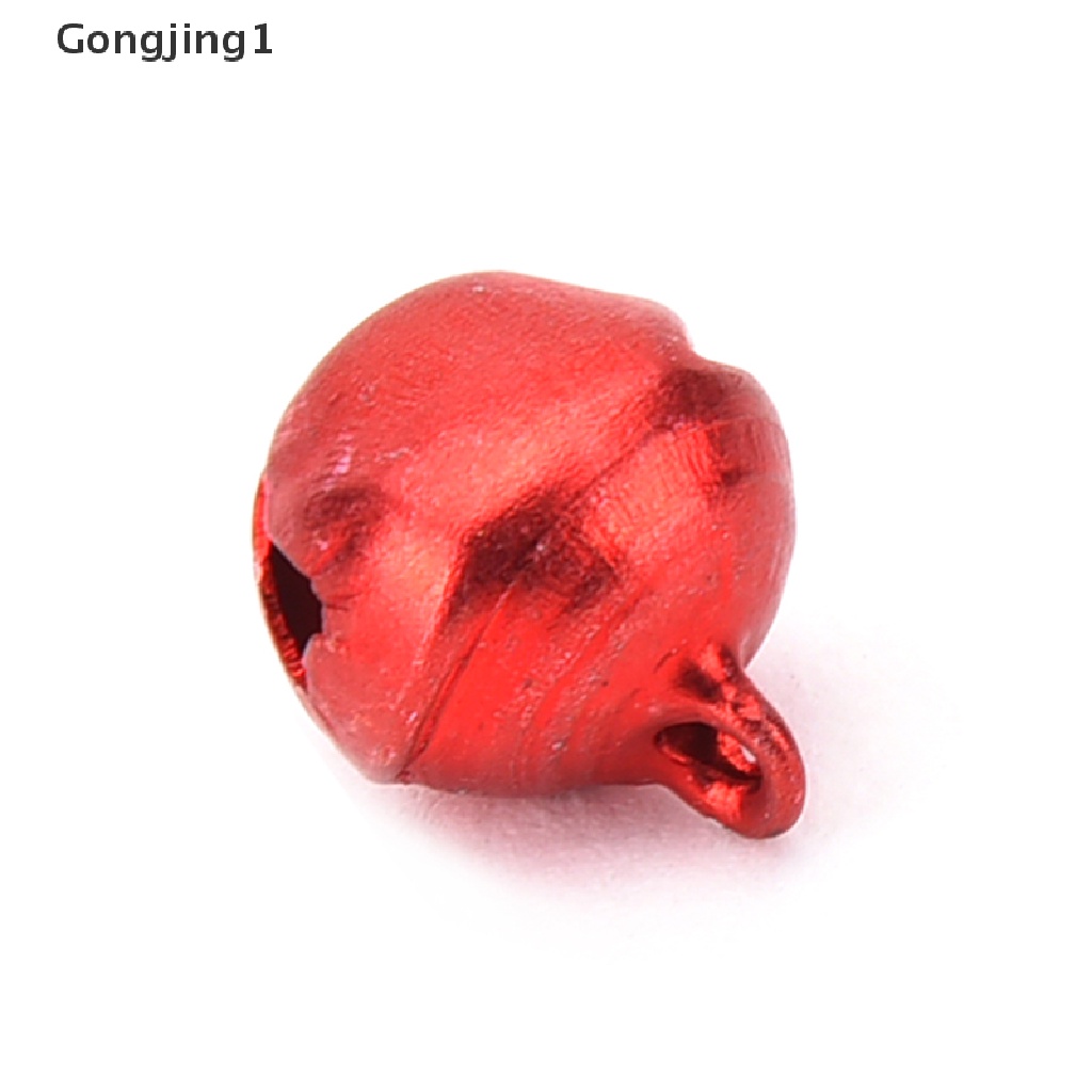 Gongjing1 100pcs / Set Lonceng Kecil Warna-Warni Untuk Dekorasi Liontin / Kerajinan Tangan DIY