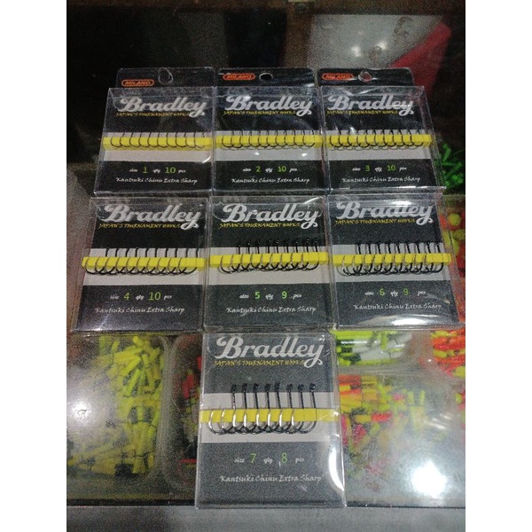Baru Kail Pancing Milano Bradley Original Kuat Dan Tajam