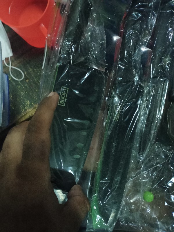 Set Pisau Dapur Hitam 5 Pcs In 1 Cetakan Telur Chef Knife Cleaver