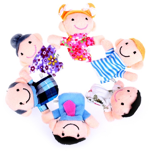 ET021 Boneka Family/ Finger Puppet