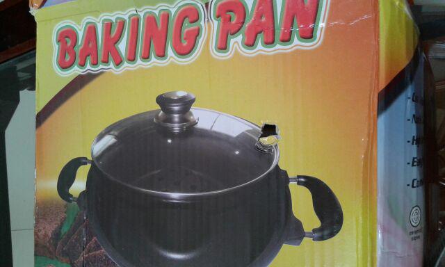 Baking Pan 28 Cm Panci Teflon Anti Lengket Buat Cetakan Kue Bolu Enak