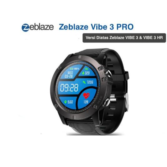 Zeblaze Vibe 3 PRO Full Touchscreen Smartwatch IP67 HeartRate Fitness