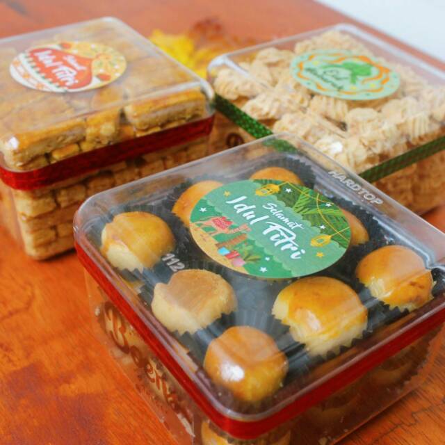 

BOENS BAKERY - Kue Kering Wisman (Nastar, Kastangel, Putri Salju, Lidah Kucing) - Toples Kecil 350gr