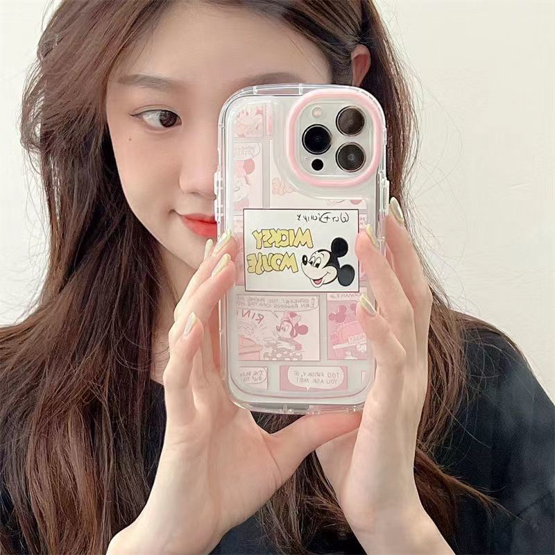 Case Motif print Komik Kartun Untuk IPhone 12 1311 Pro Max X Xs Max Xrnccd